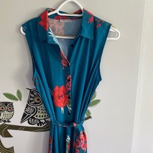 Floral Sleeveless dress